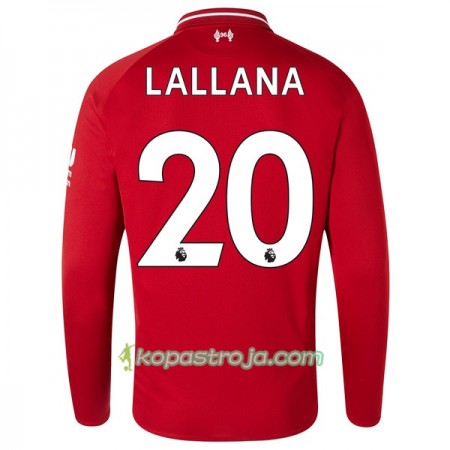 Billiga Fotbollströjor Liverpool Lallana 20 Hemma tröja 2018/19 Långärmad
